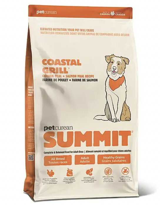 Petcurean - Summit « Coastal Grill » Poulet et Saumon pour chiens (2.27 kg, 11.34 kg)