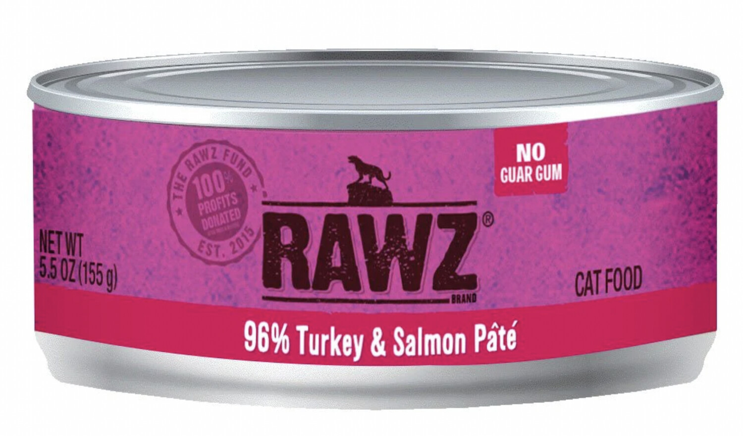 RAWZ - Pâté pour chat - Dinde et saumon