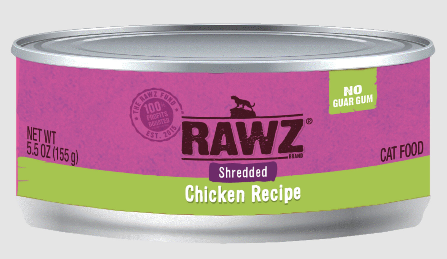 RAWZ - Pâté pour chat - Poulet effiloché