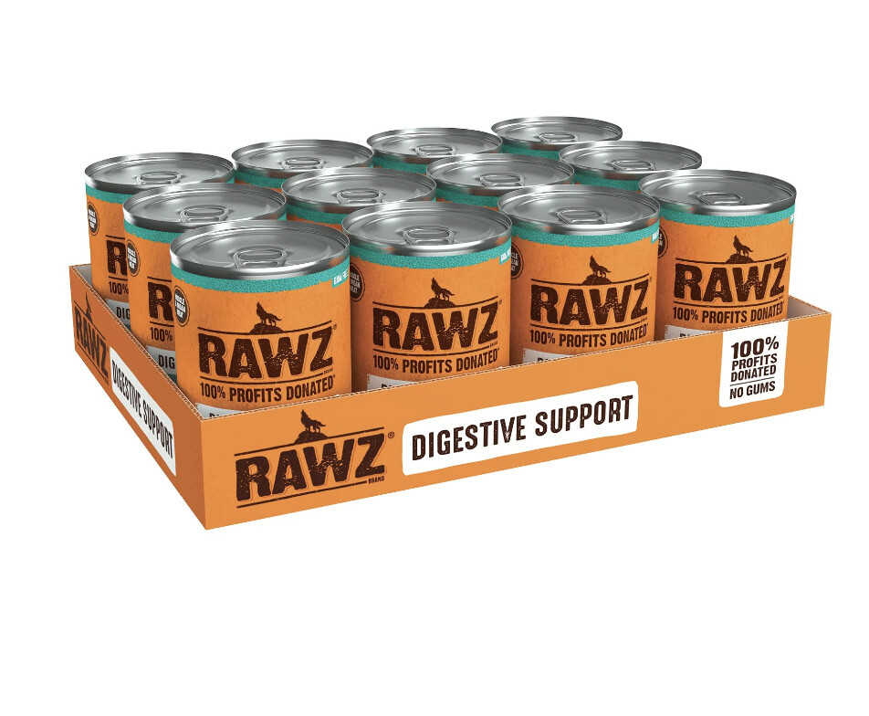 RAWZ - Support digestive -Boeuf et citrouille - Chiens