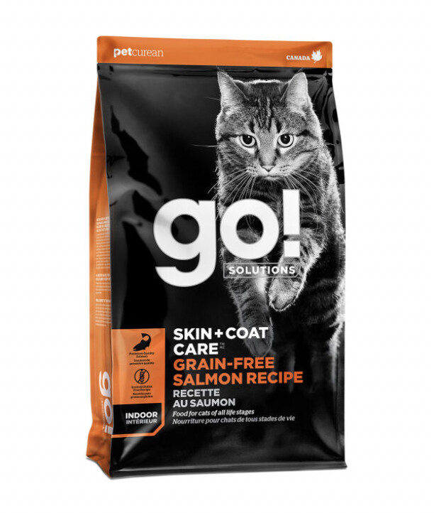 Go! Solutions Nourriture pour chats Peau et Poils, Recette Saumon