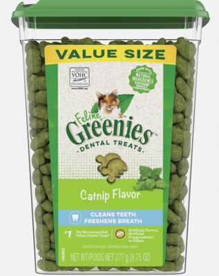 Greenies - Feline Catnip Complete Dental Treat 9.75oz