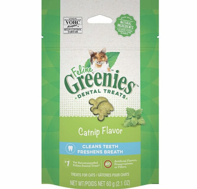 Greenies - Feline Catnip Complete Dental Treat 2.1oz