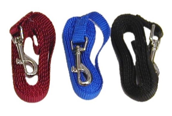 Burgham AK-9 Laisse en Nylon à Une Couche, Taille: 6&#39;, Couleur: Red