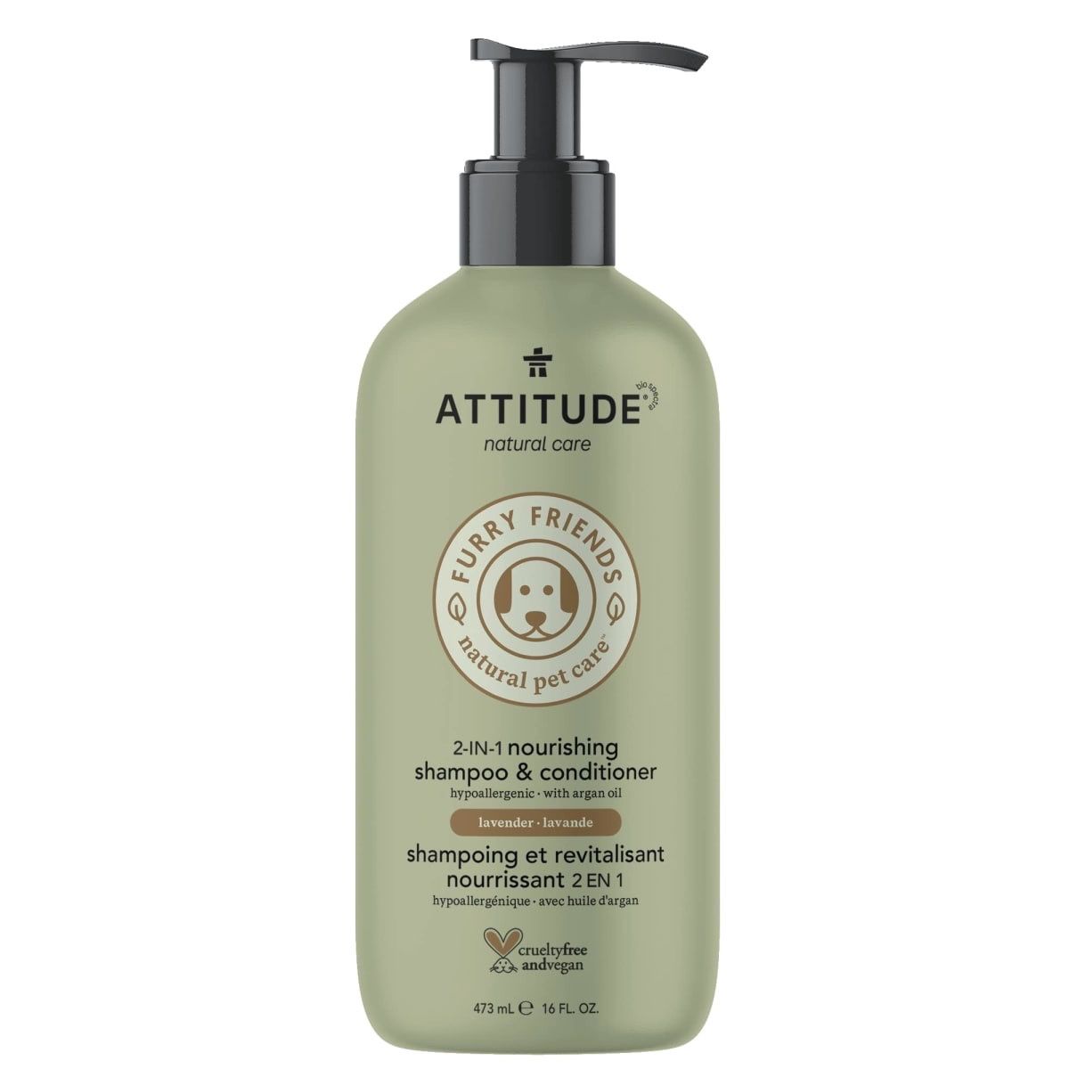 Attitude - Furry Friends Shampooing et revitalisant nourrissant 2 en 1, Title: Default Title