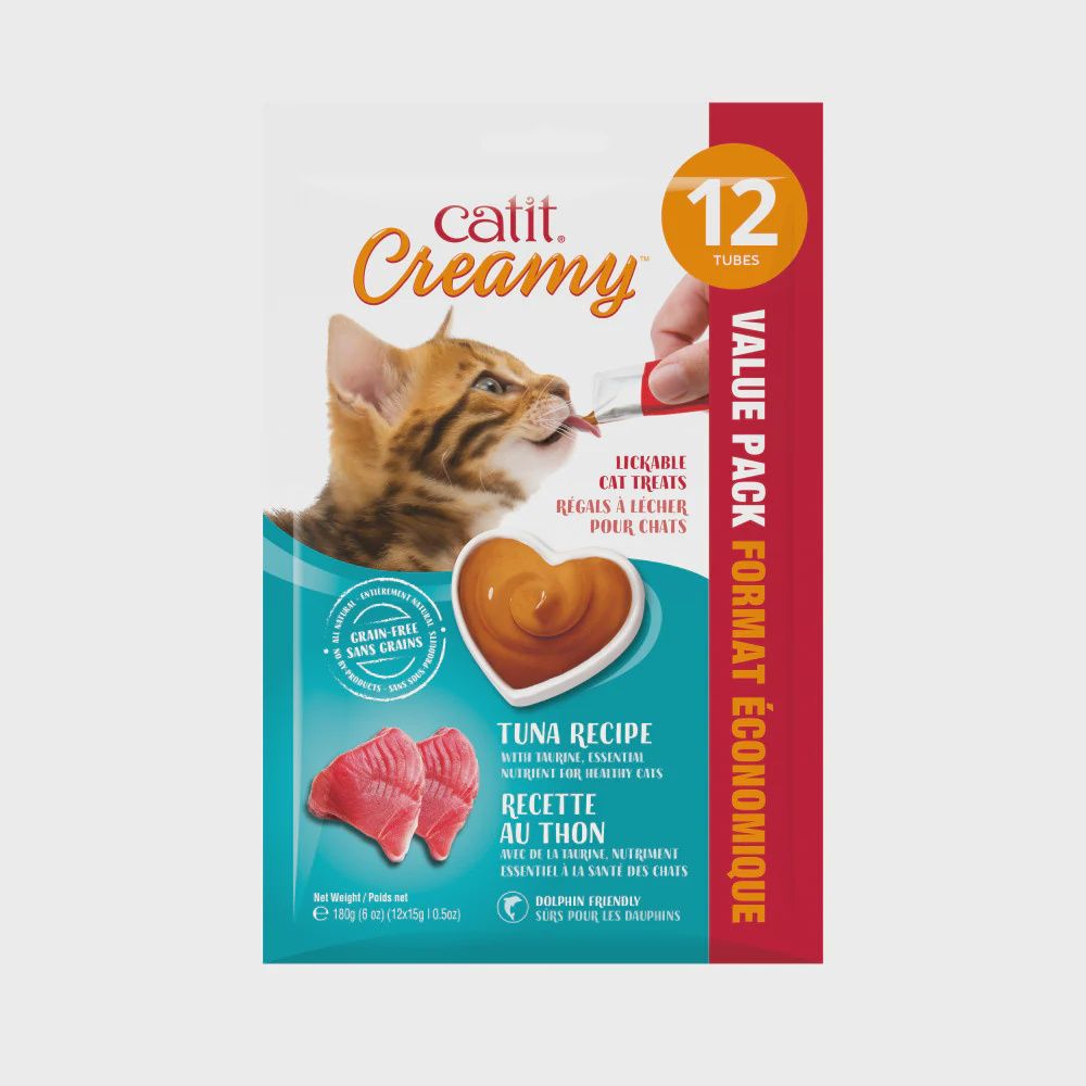 Catit - Creamy - Thon (12 tubes x 15g)