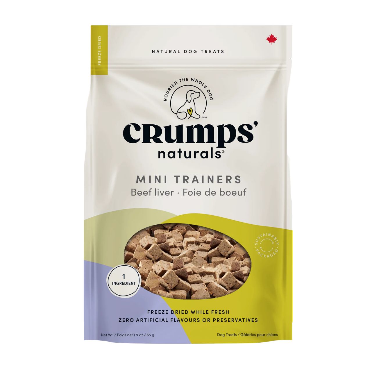 Crumps&#39; « Mini Trainers » - Foie de Boeuf, Format: 55 g