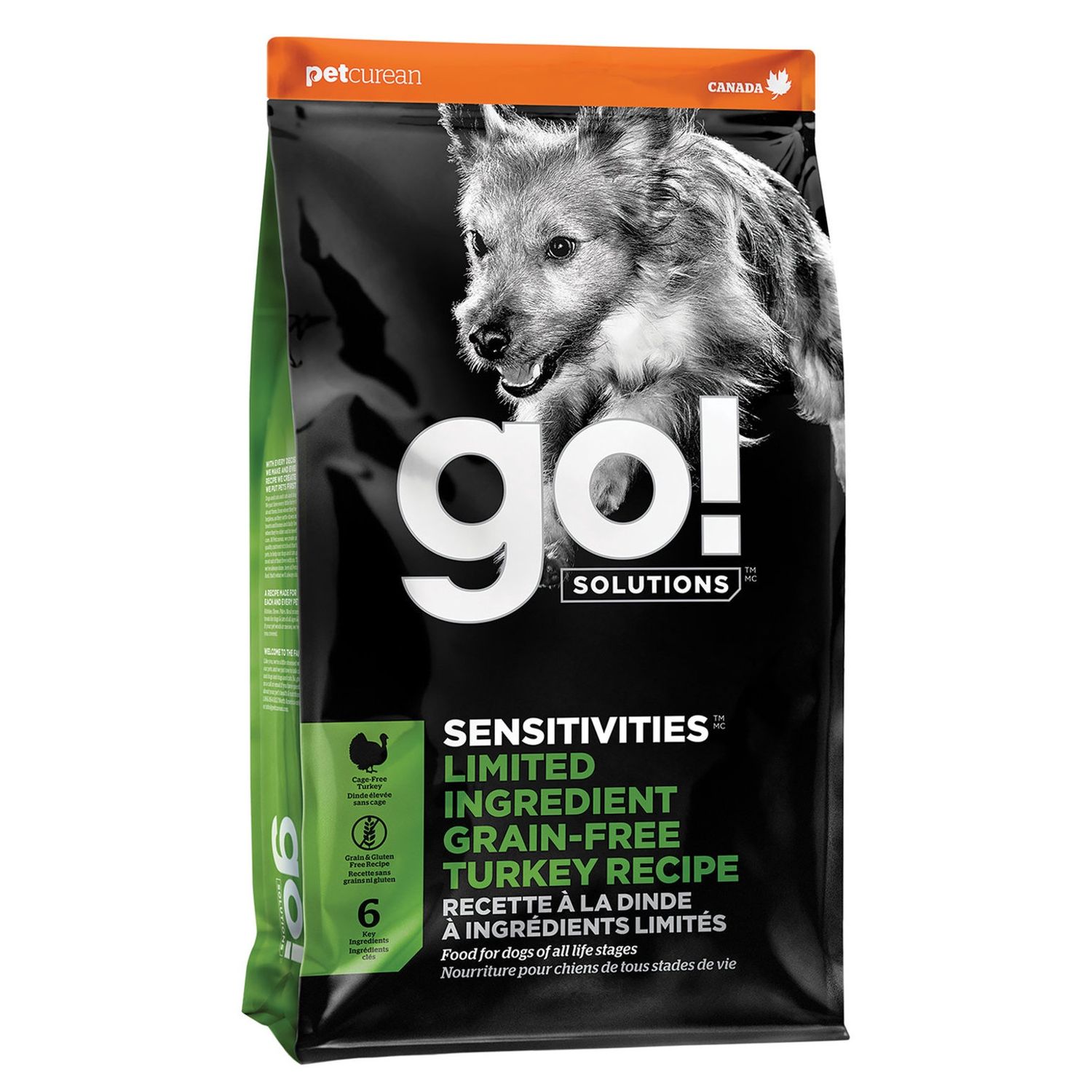 Go! Solutions Sensitivities - Dinde Sans Grains (Chien), Format: 9.98 kg