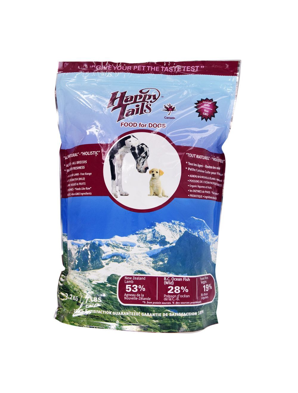 Happy Tails Nourriture Holistique pour Chiens, Format: 3.2 kg