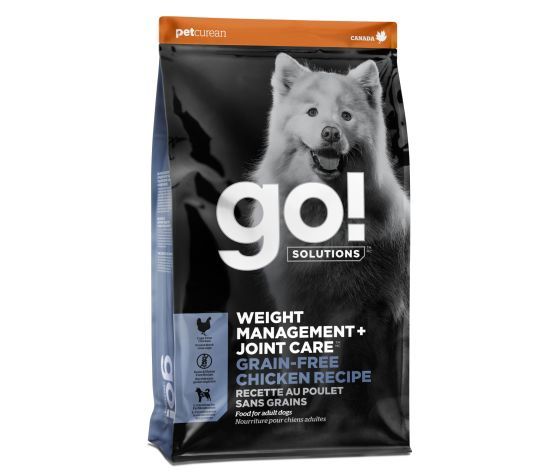 Go! Solutions Poids + Articulations Chien - Poulet, sans grains, 1.59kg