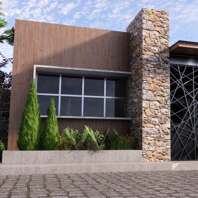 PROYECTO DE CASA 1 PISO 2 RECAMARAS