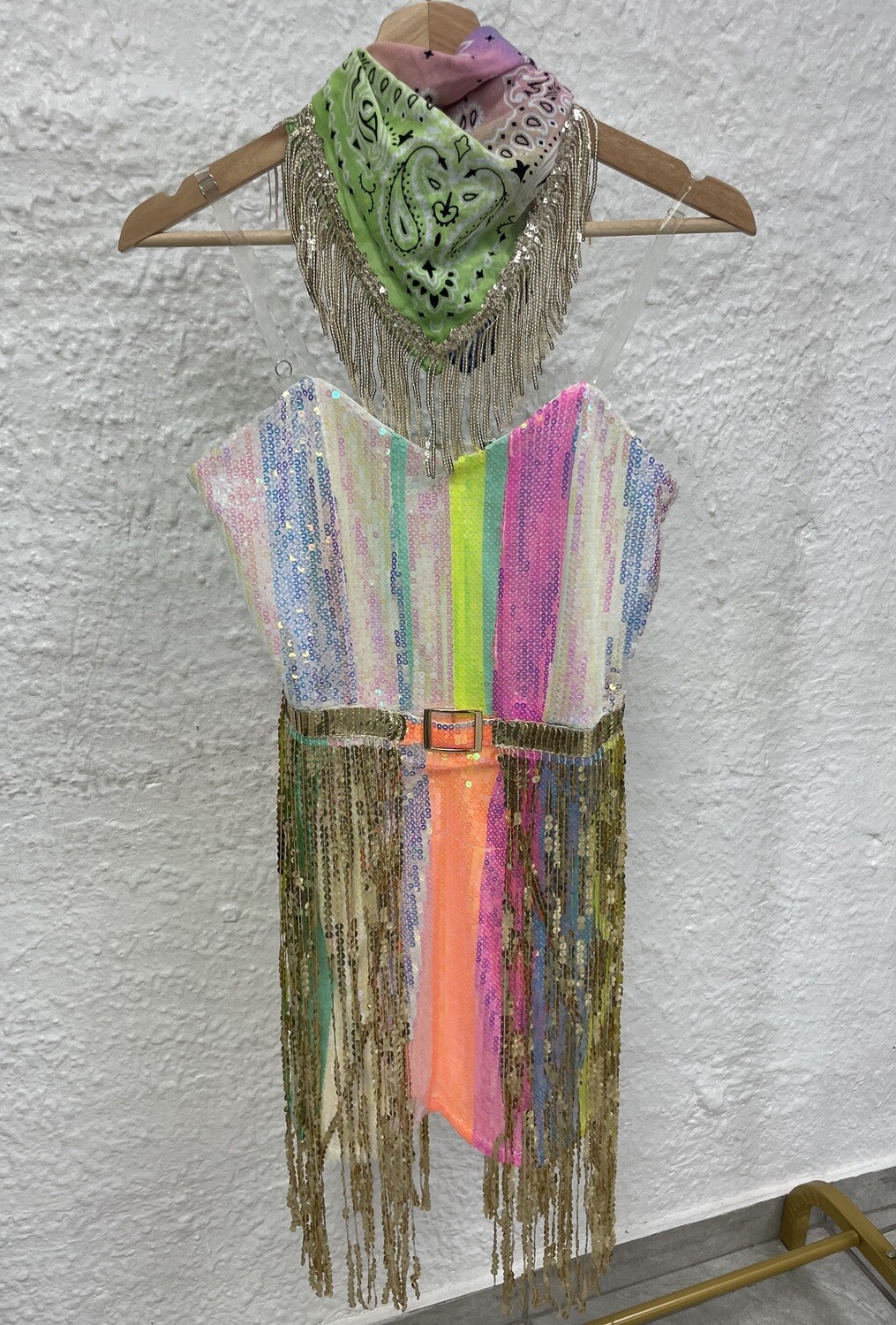 Multicolor sequin Dress