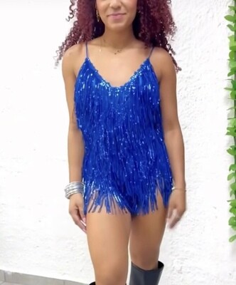Blue Party Dress