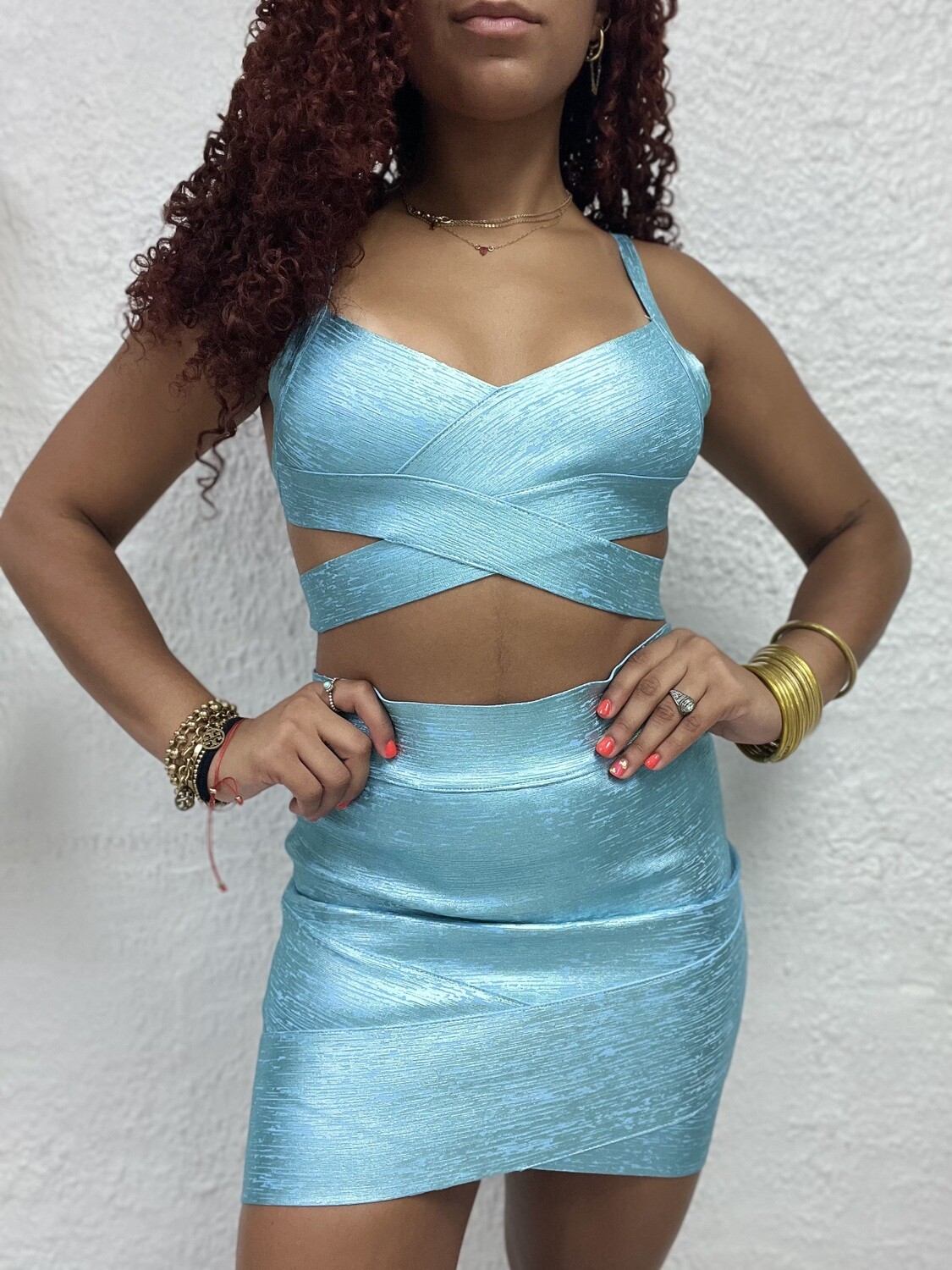Blue Metalic Set