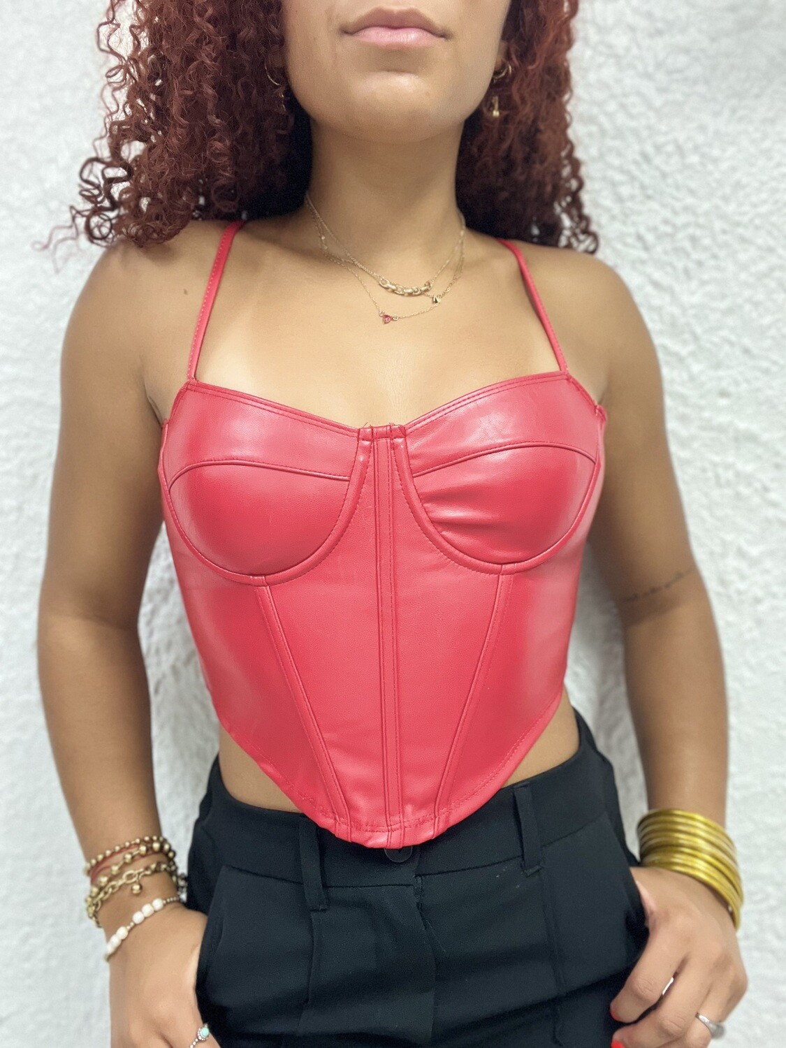 Raspberry Bustier
