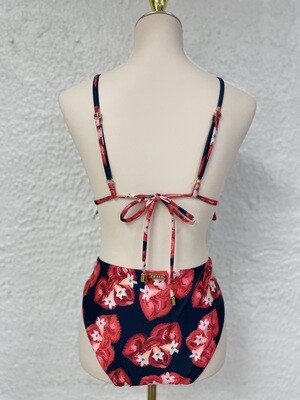 Red flowers bikini exclusive collection