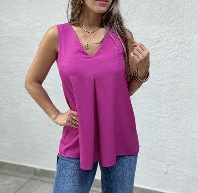 Magenta Blouse