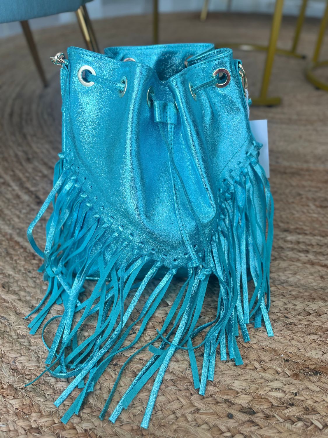 Ocean Leather Exclusive Purse