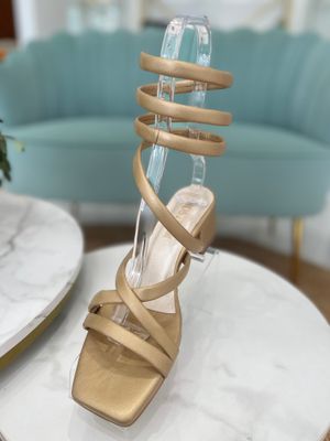 Golden Gladiador Exclusive Collection Sandals