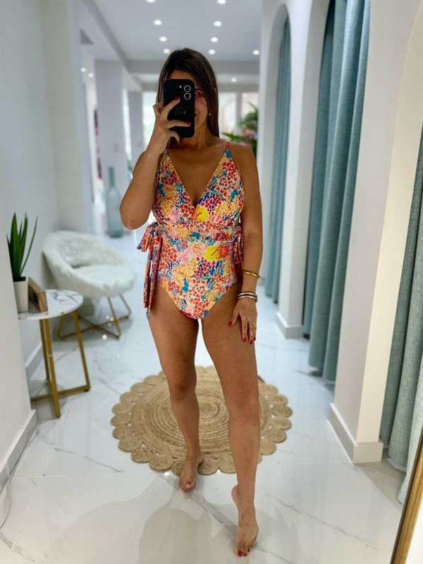 Rosé Floral Exclusive Collection One Piece