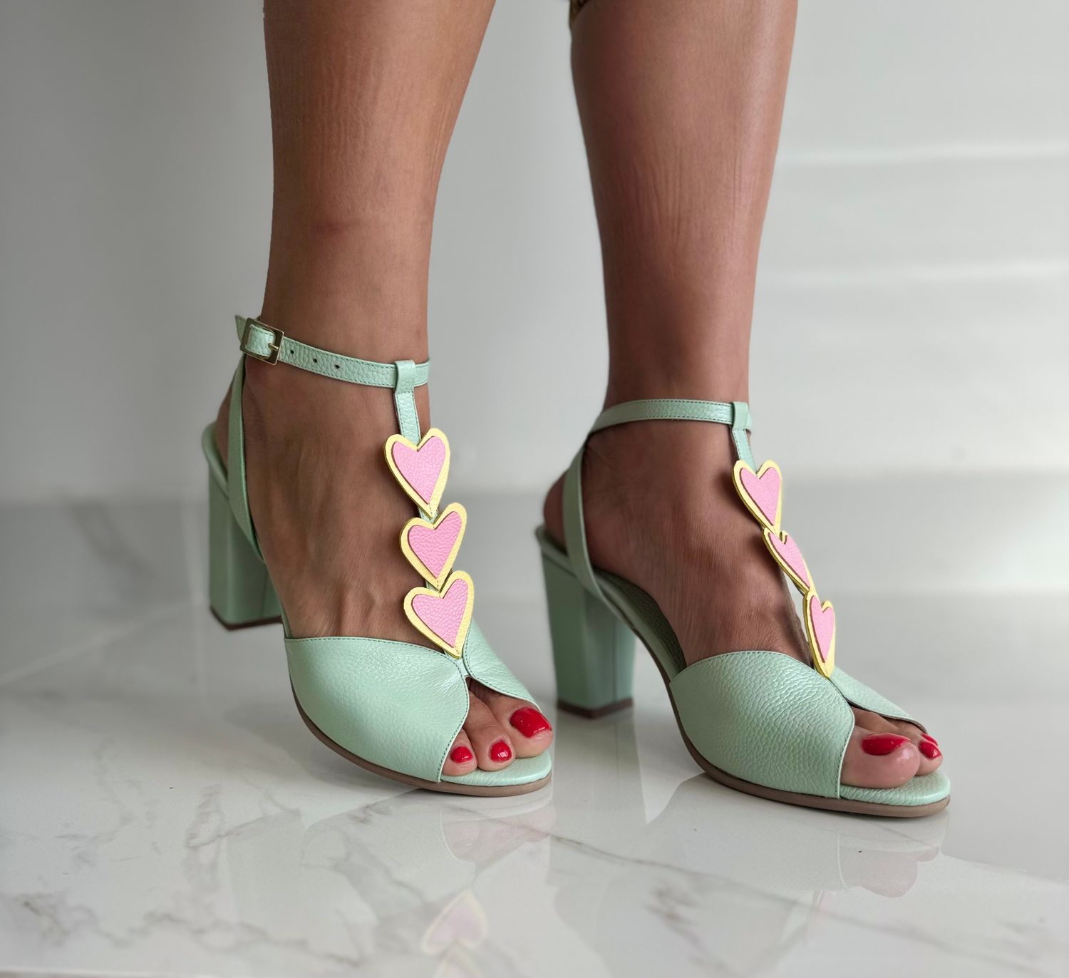 Mint Love Exclusive Collection Heels