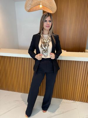 Black Business Blazer Set
