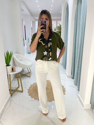 White Business Pant
