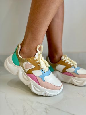 Girly Pastel Sneakers