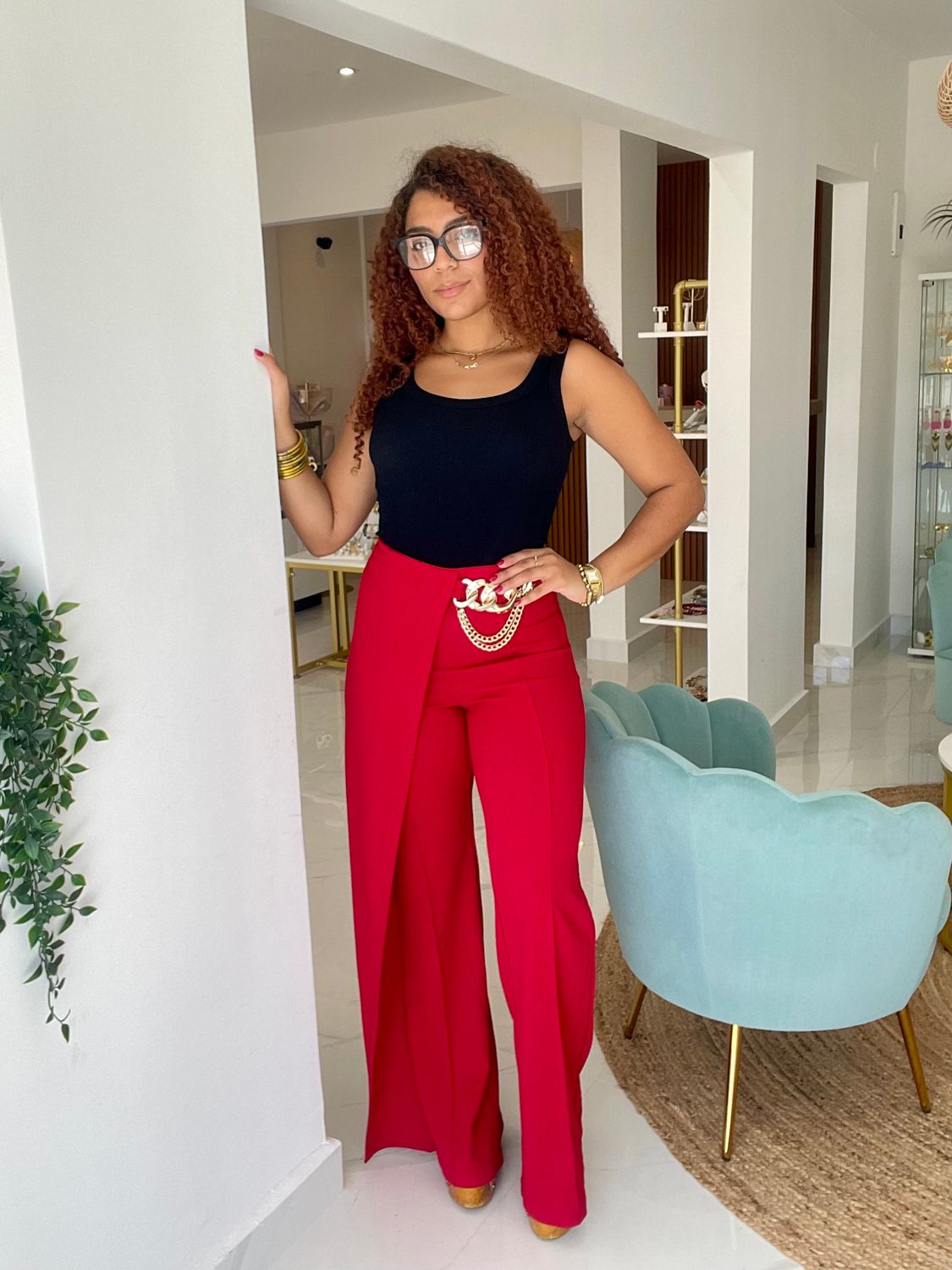 Red Berry Pant