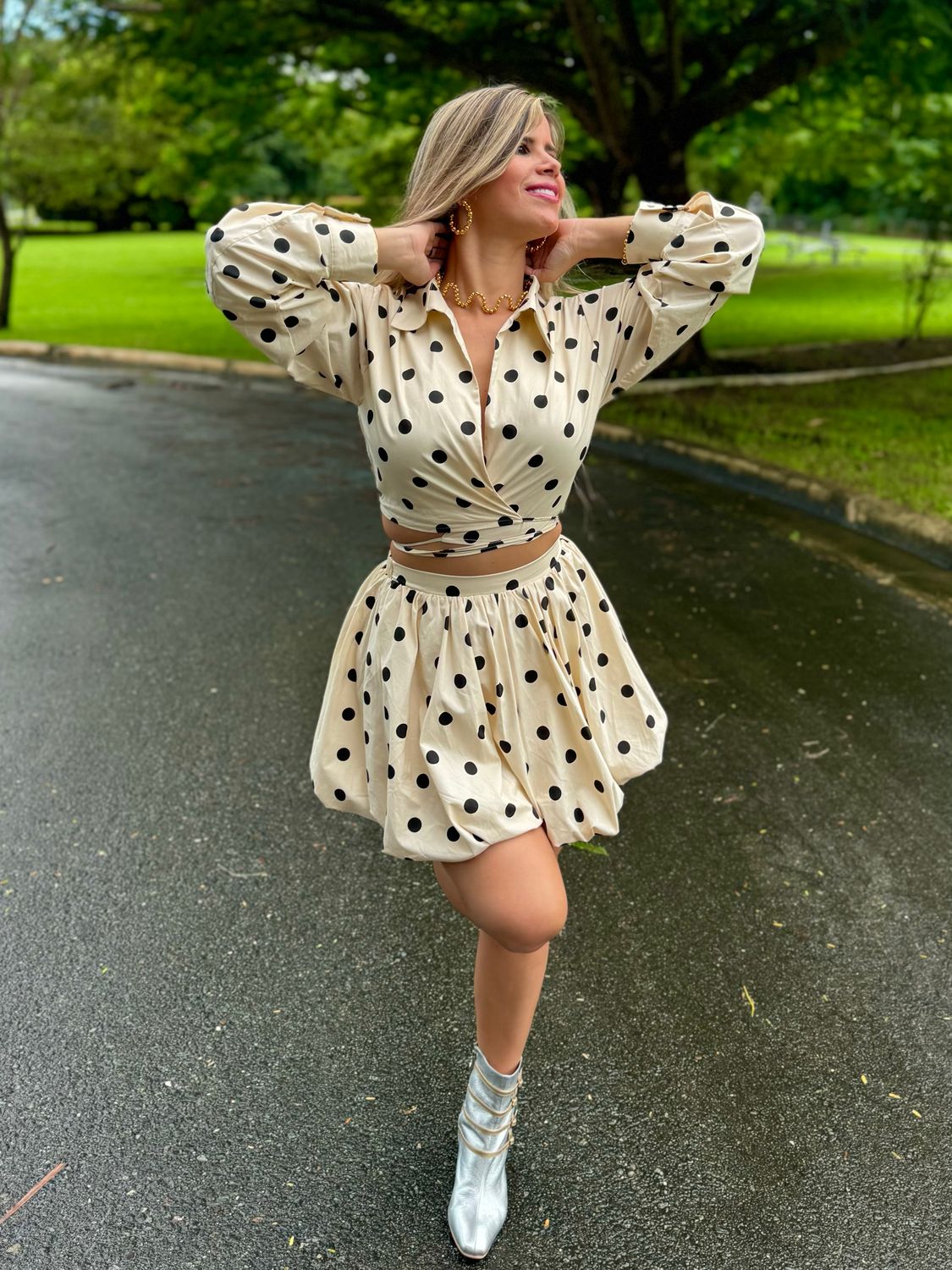 Emily Polka Dot Set