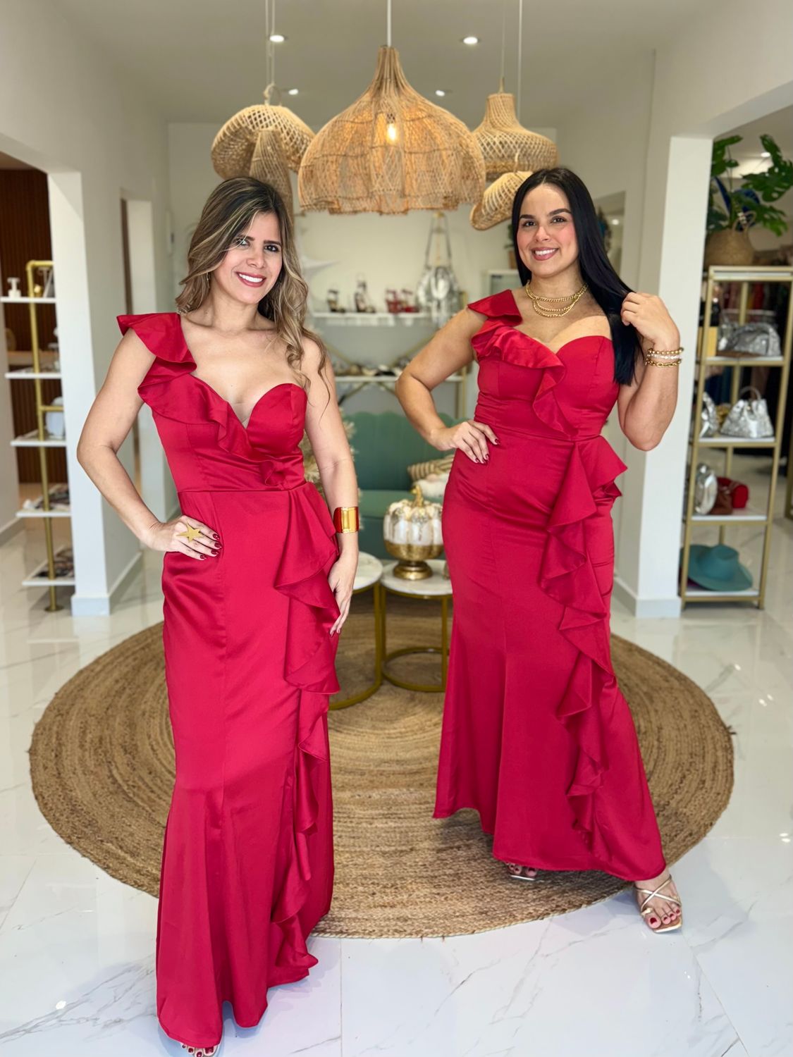 Red Exclusive Formal Dress