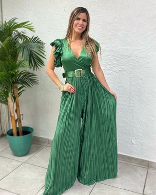 Green Stella Jumpsuit