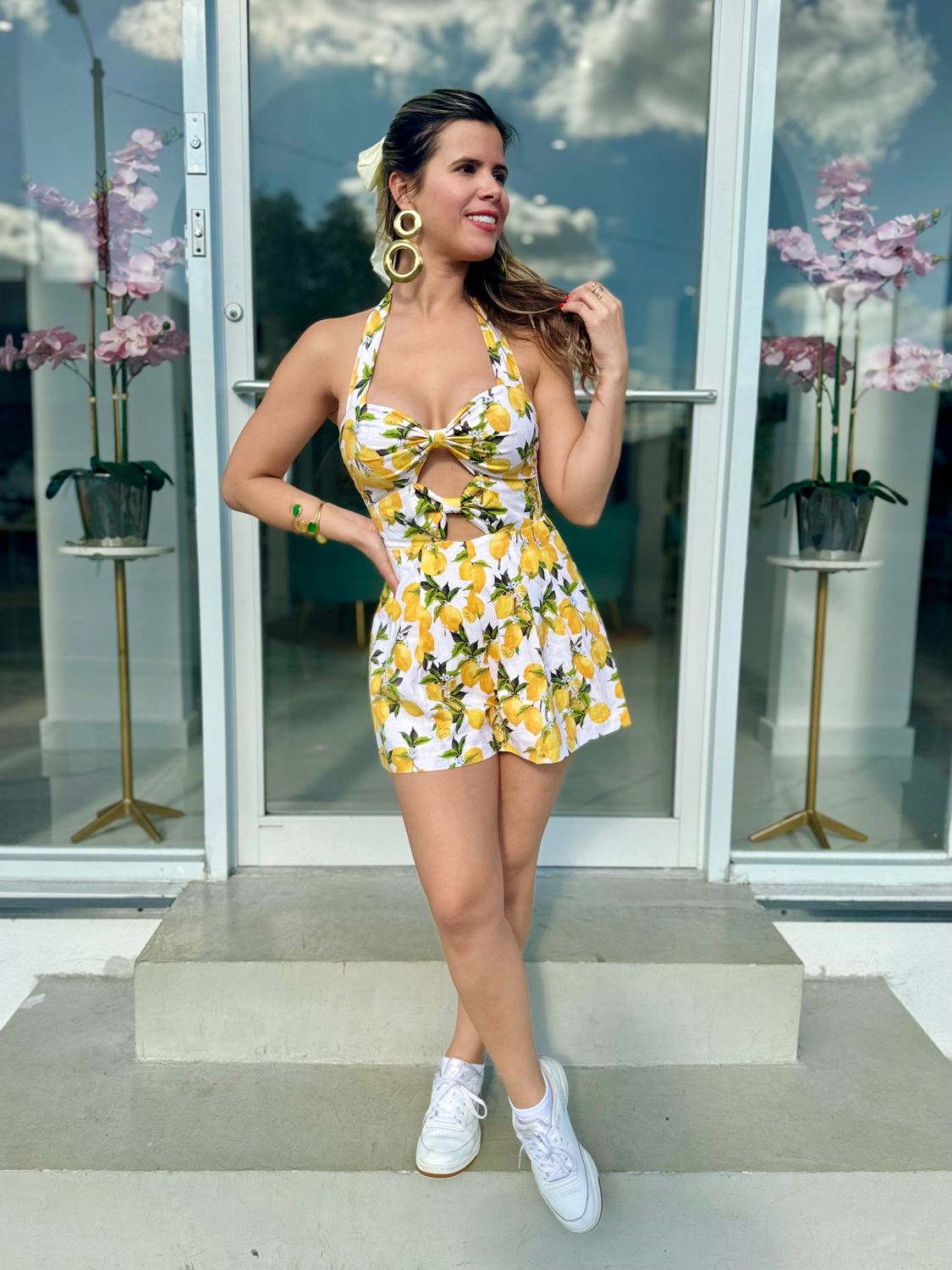 Tropical Limes Romper