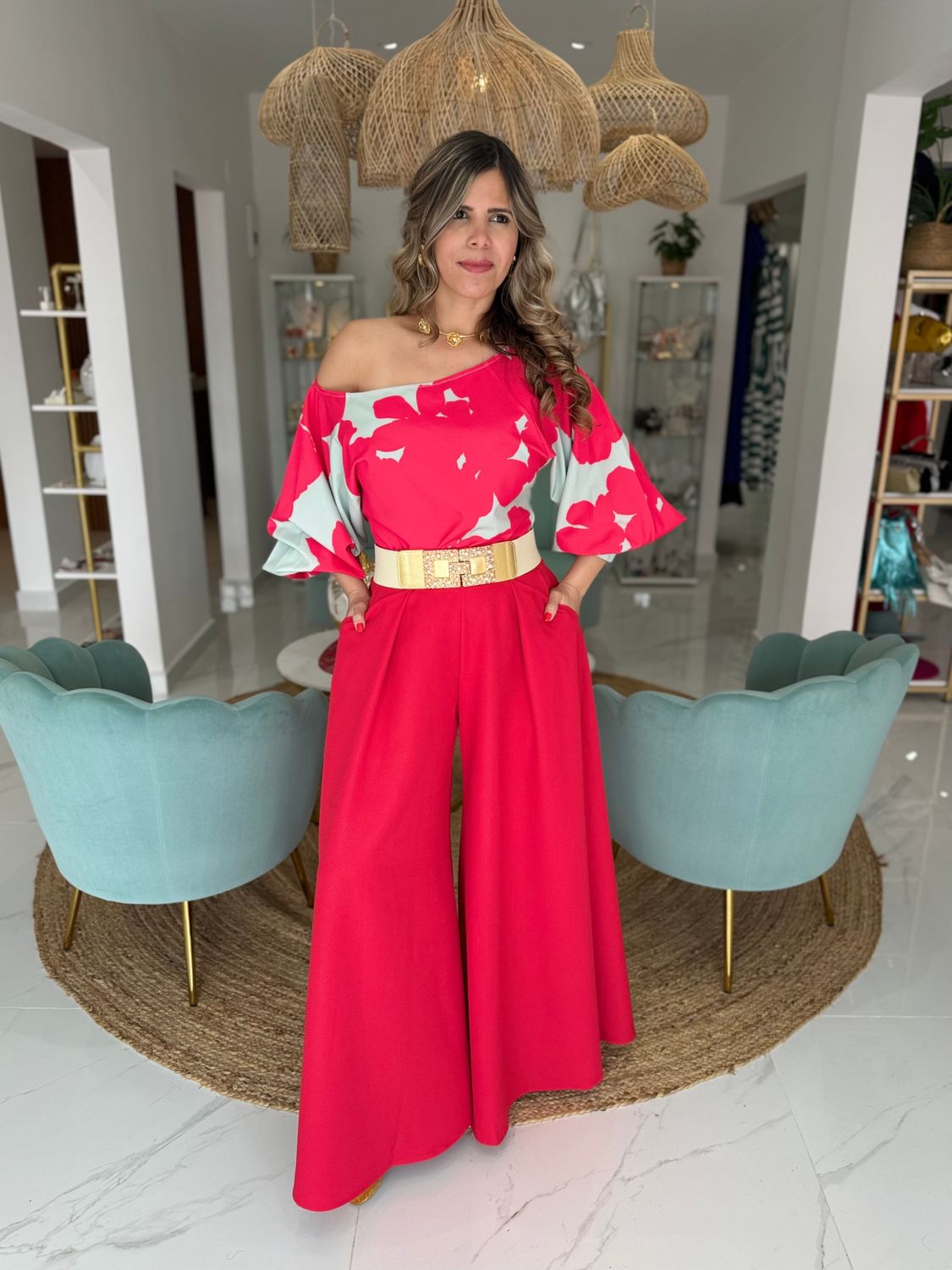 Red Apple Palazzo