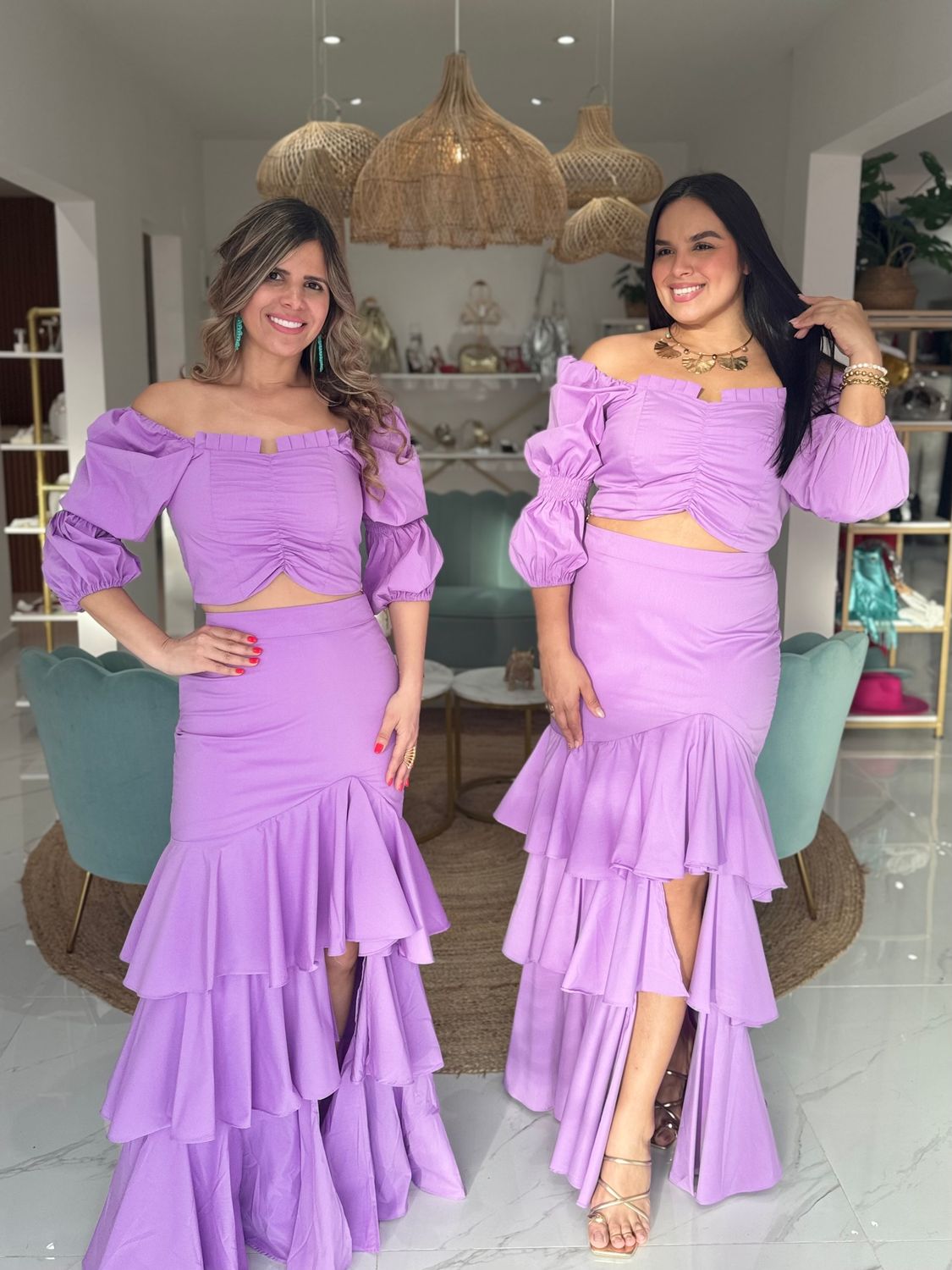 Lavanda Excluisve Skirt Set