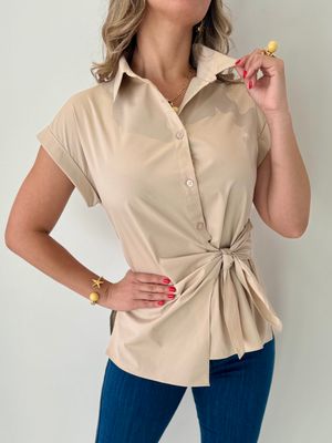 Sand Casual Blouse