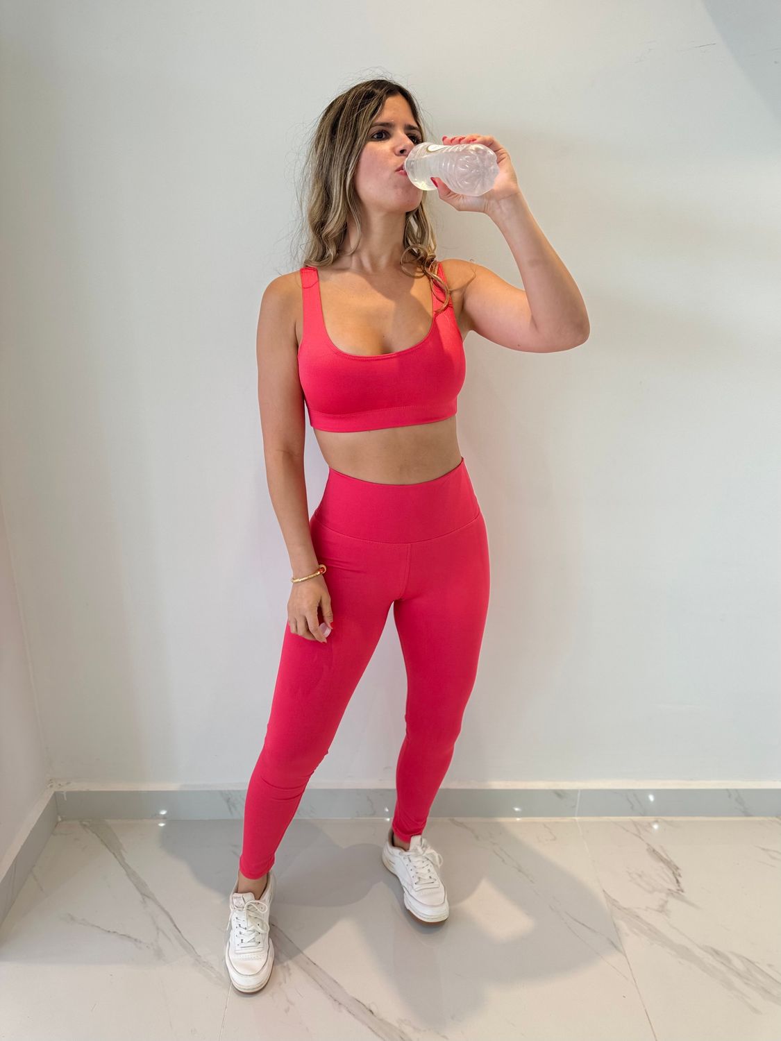 Coral Sport Pant Set