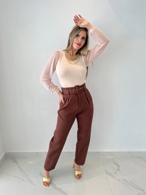 Chocolate High Waisted Pant
