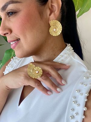 Seashell Earrings Set