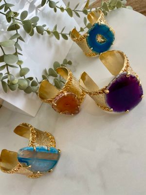 Color Stone Bangle