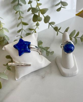 Dark Blue Star Bracelet Set