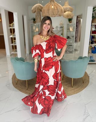 Red Amapolas Exclusive Collection Dress