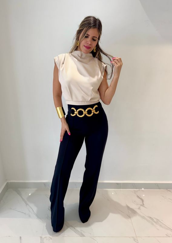 Black High Waisted Pant