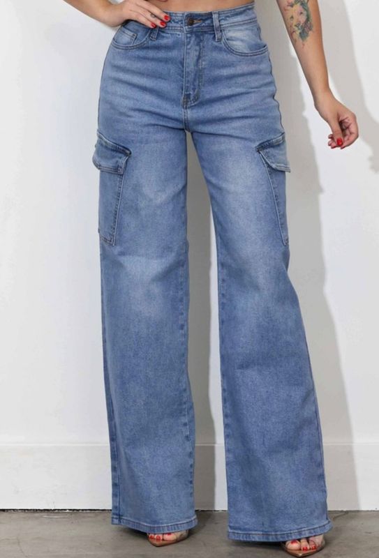 Cargo Wash Out Jeans