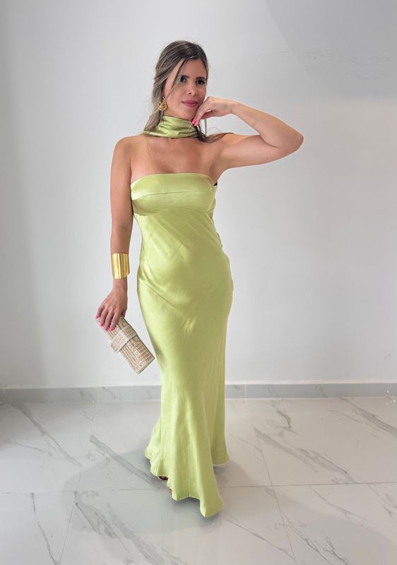 Light Green Cocktail / Formal Dress
