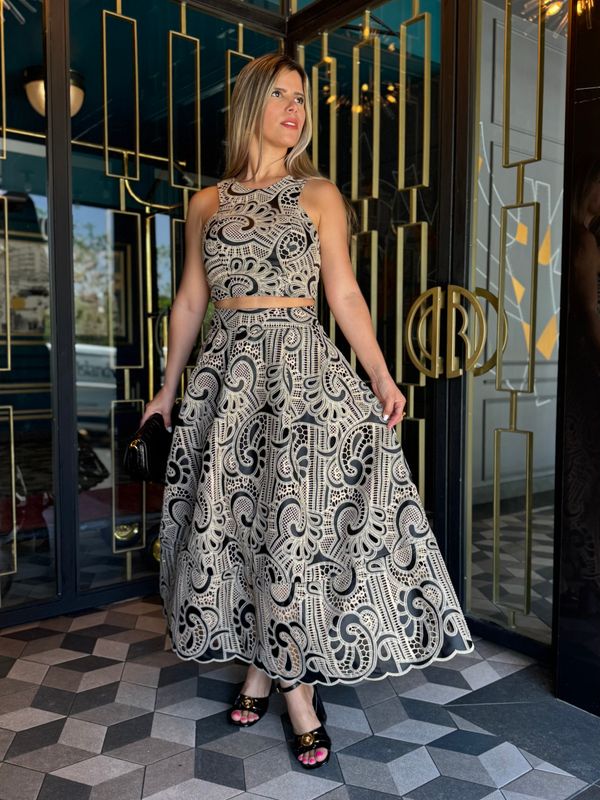Lady in Paris Exclusive Collection Skirt Set