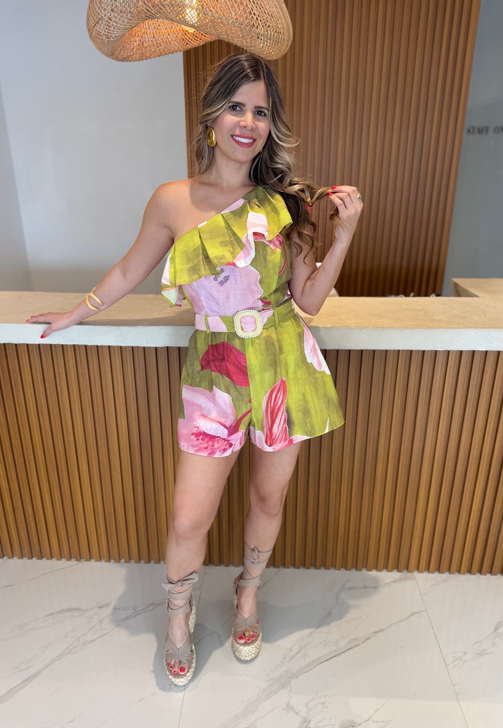 Forest Flowers Romper