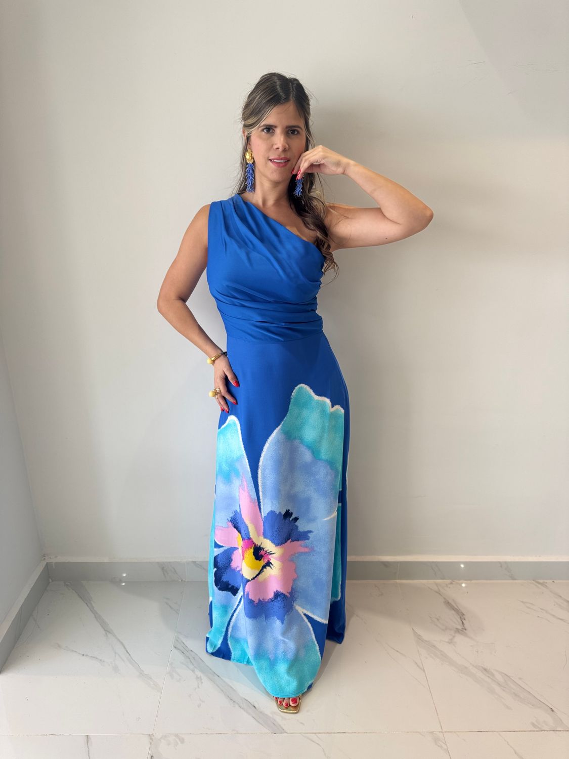Agatha Blue Dress