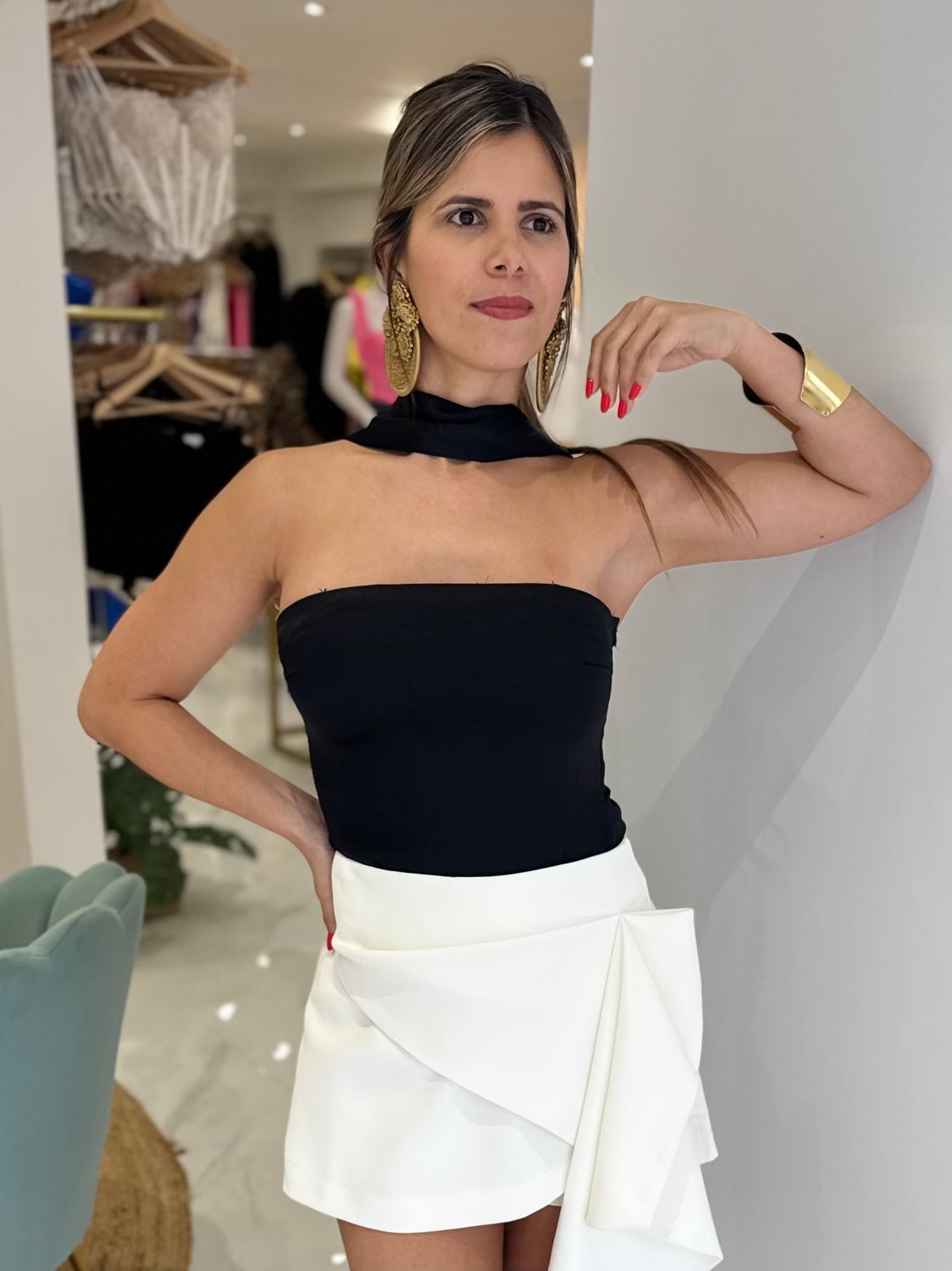 Black Elegant Top