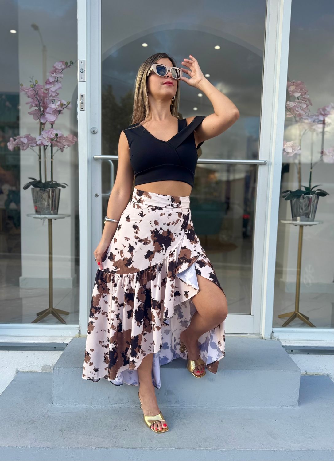 Cow Girl Wrap Around Skirt